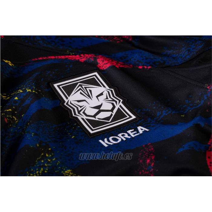 Camiseta Corea del Sur Segunda Manga Larga 2022